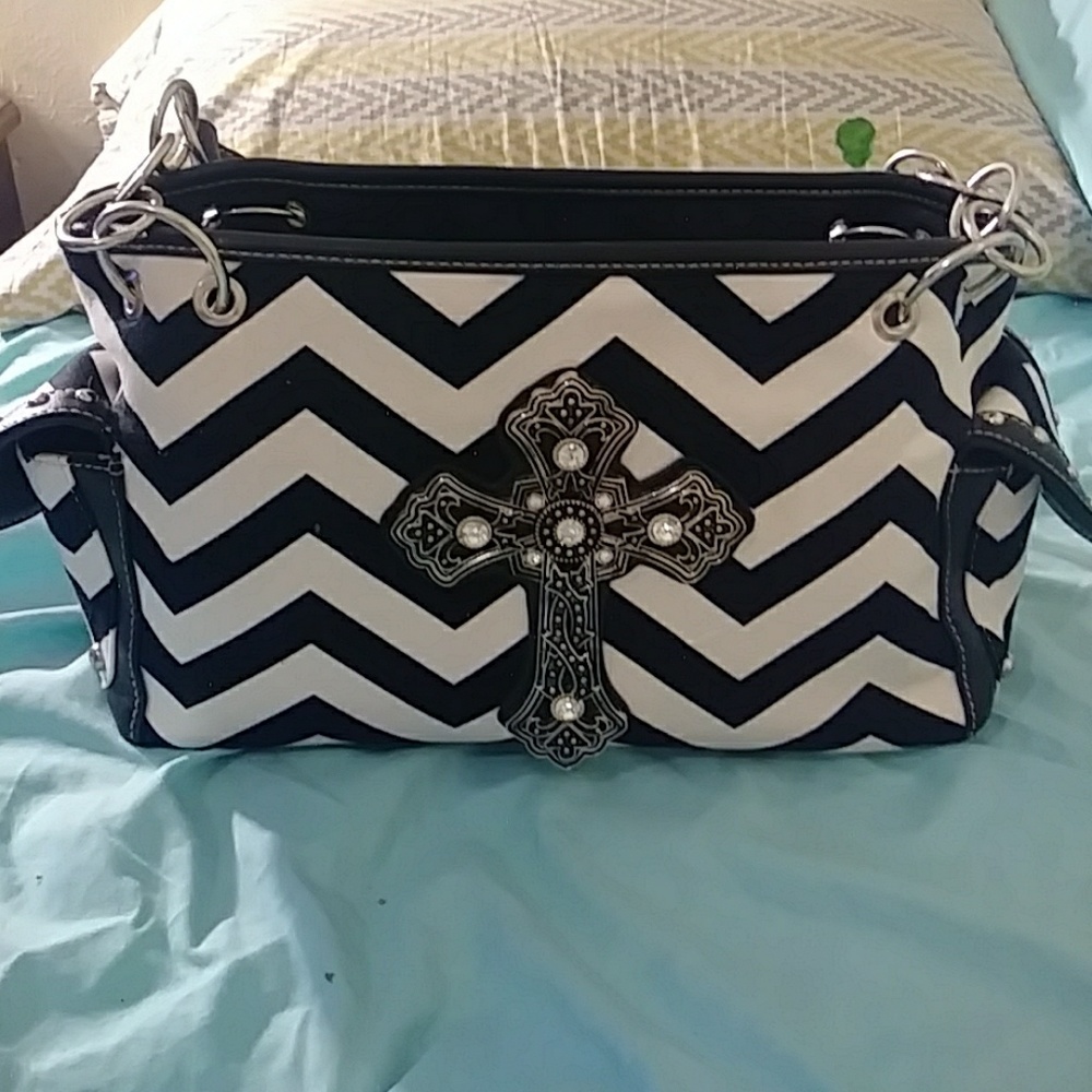 Rustic coutures purse